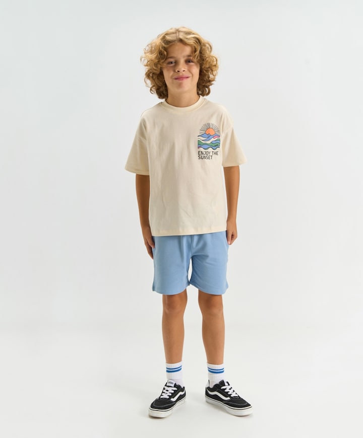 Jongens T-shirt ecru