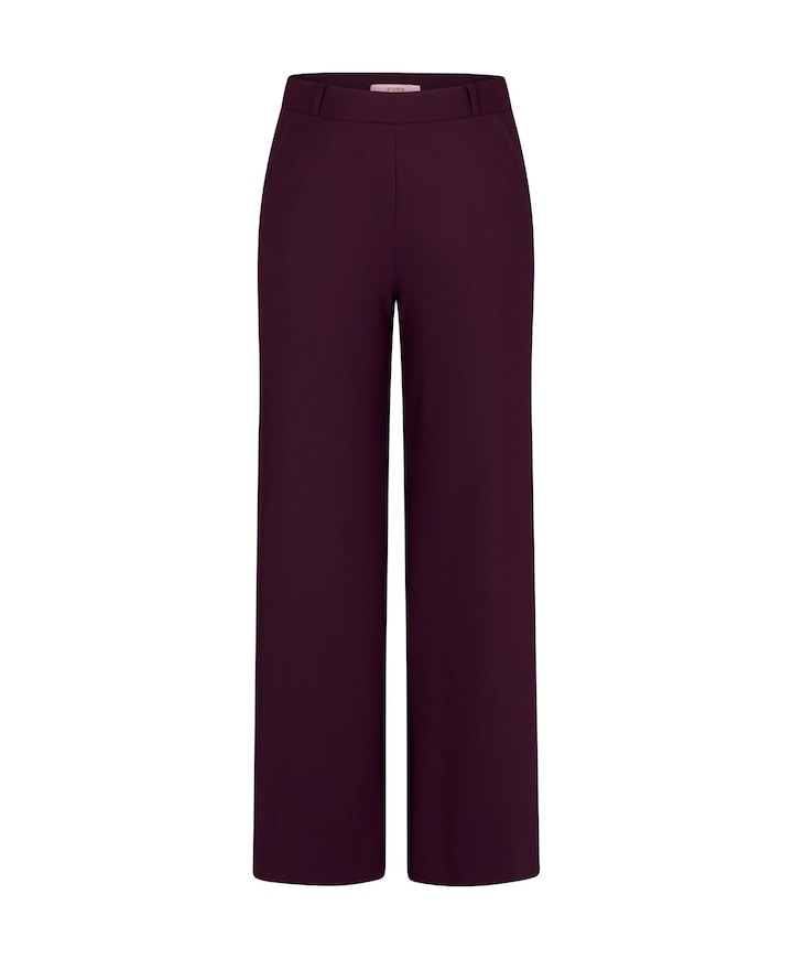 Lexie LONG bonded trousers dames broek bordeaux