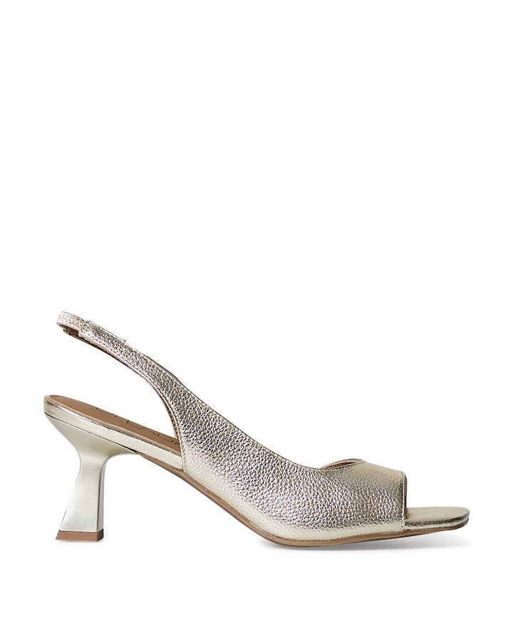 Wiberta dames sandalets goud