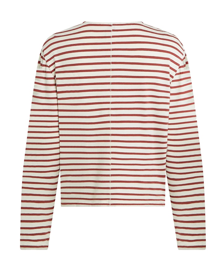 Dames longsleeve ecru