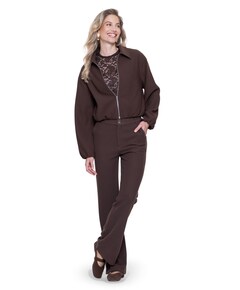 Comfy dames broek bruin