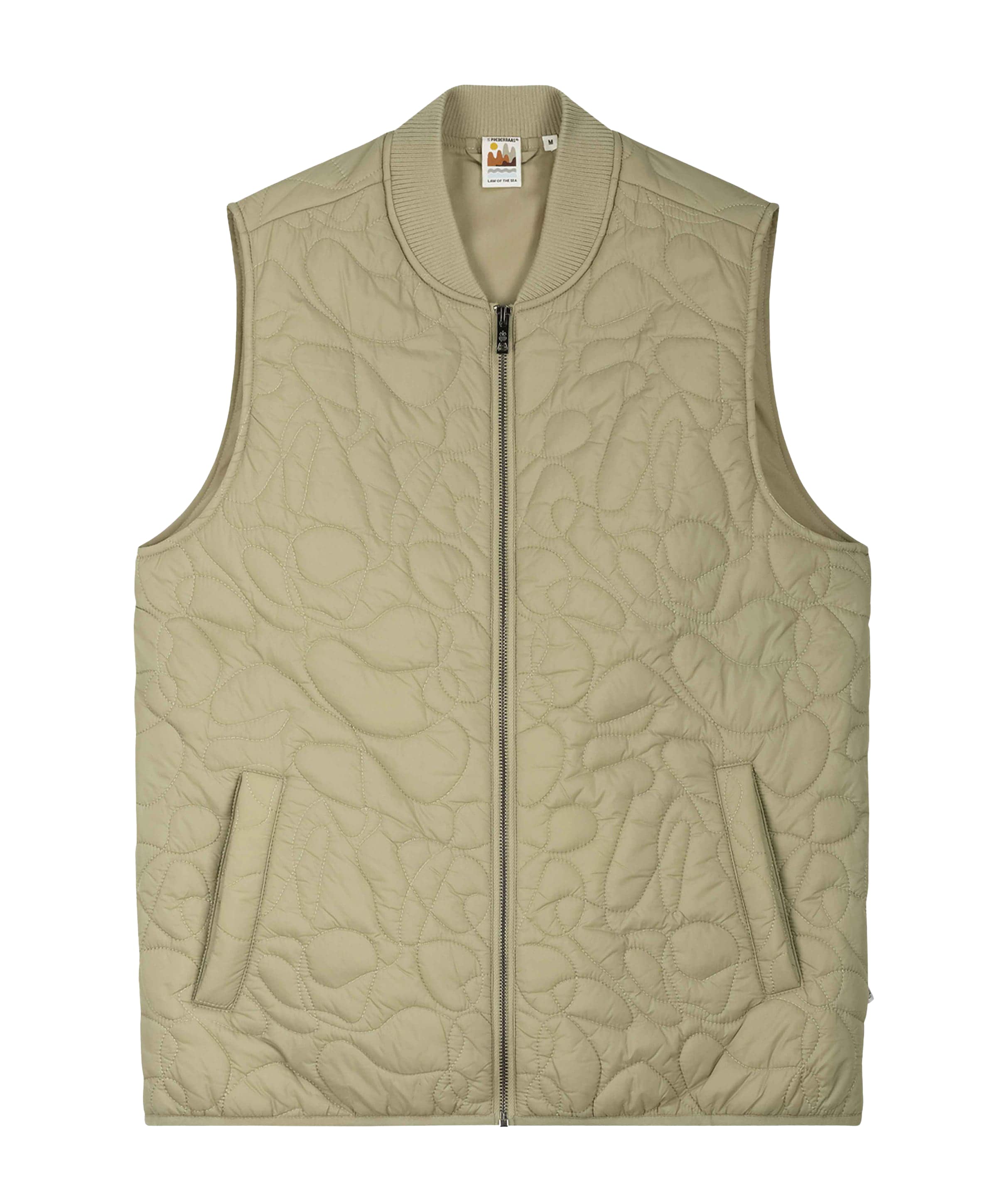 X POEDERBAAS bodywarmer khaki