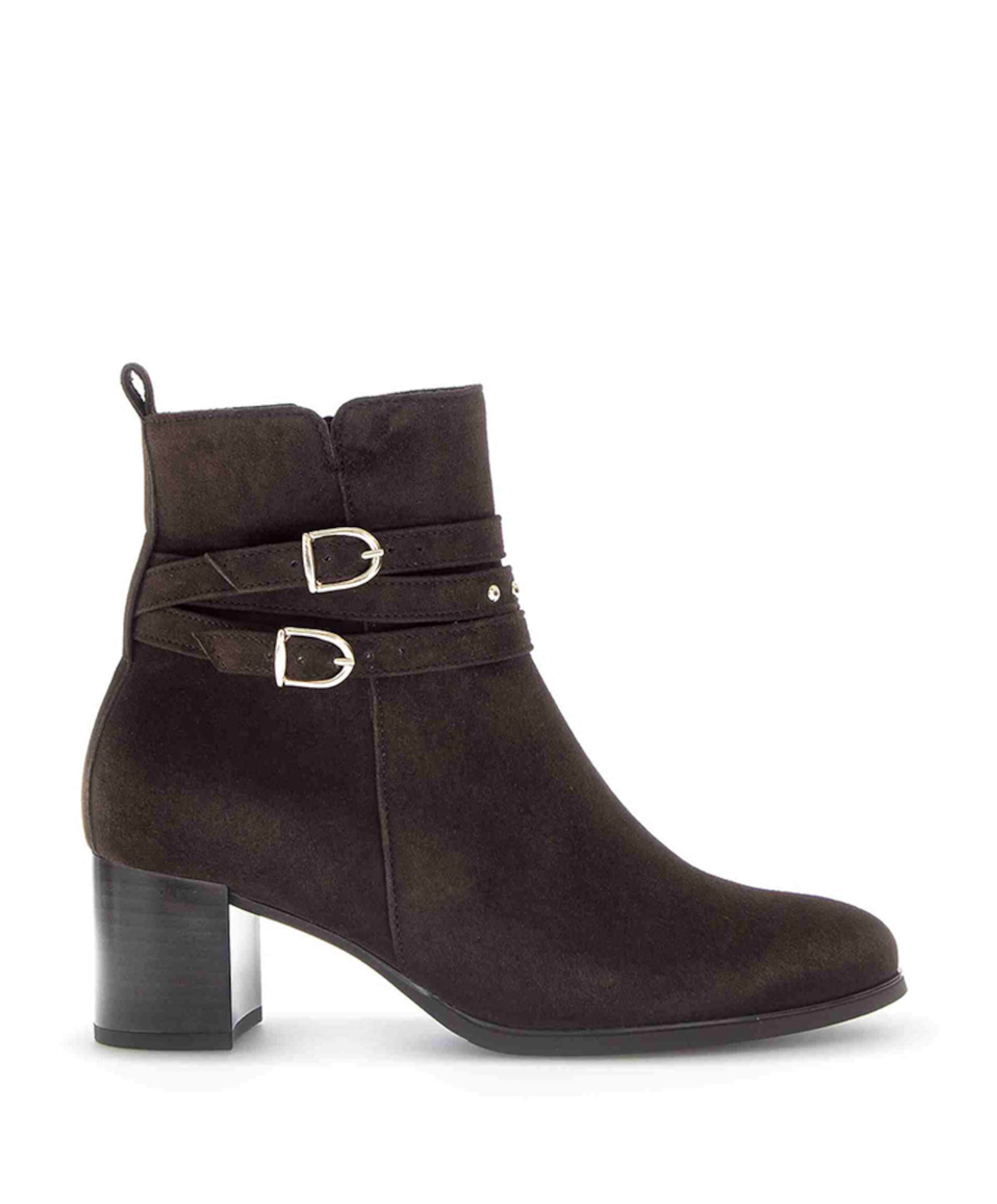 dames enkellaarzen bruin