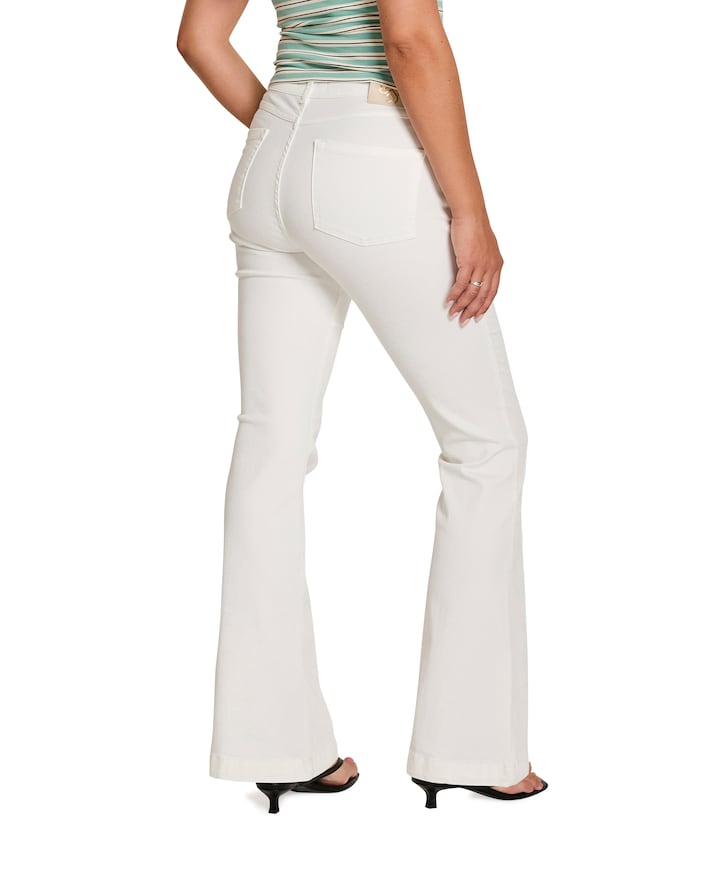 Jade - Color Denim - 637 - Light Ol dames jeans wit