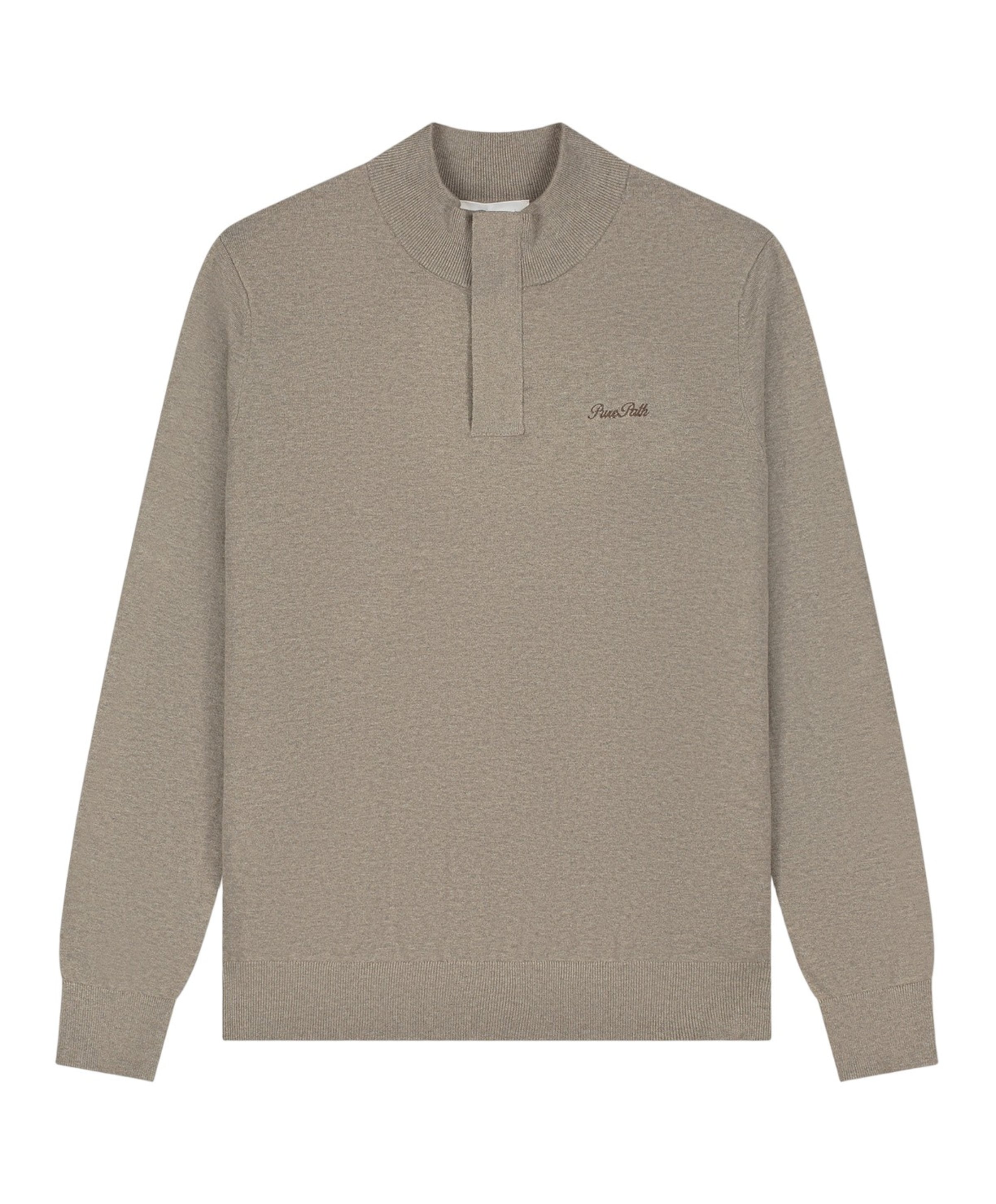 Heren trui beige