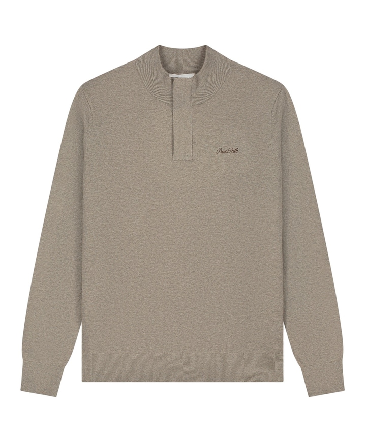 Heren trui beige