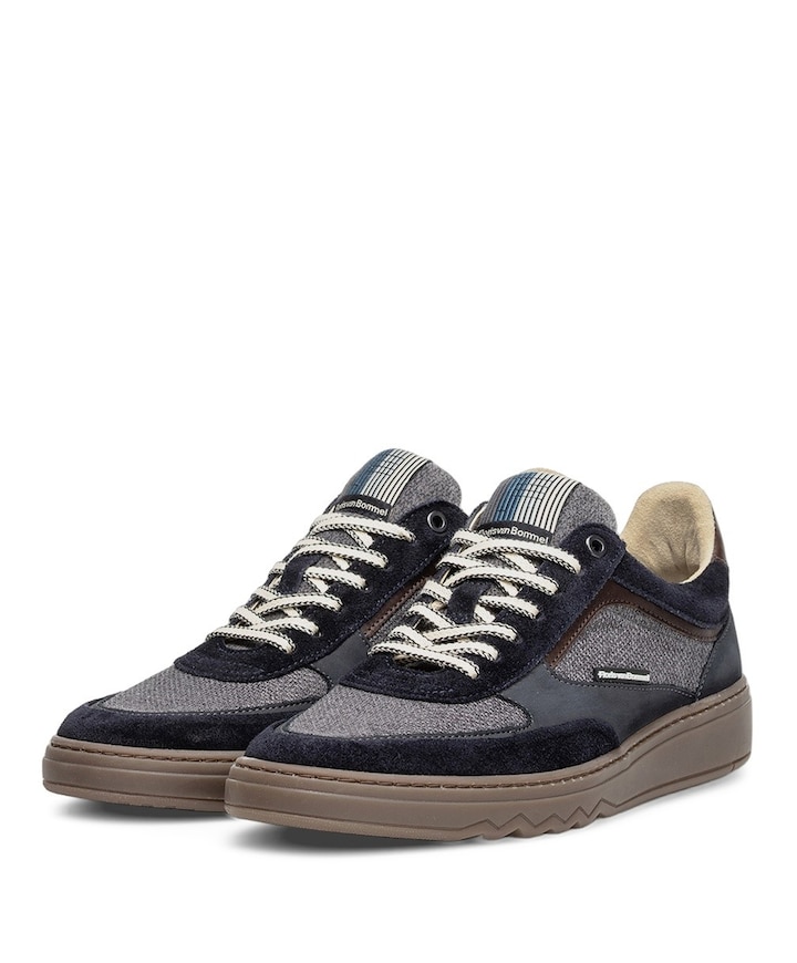 heren veterschoenen blauw