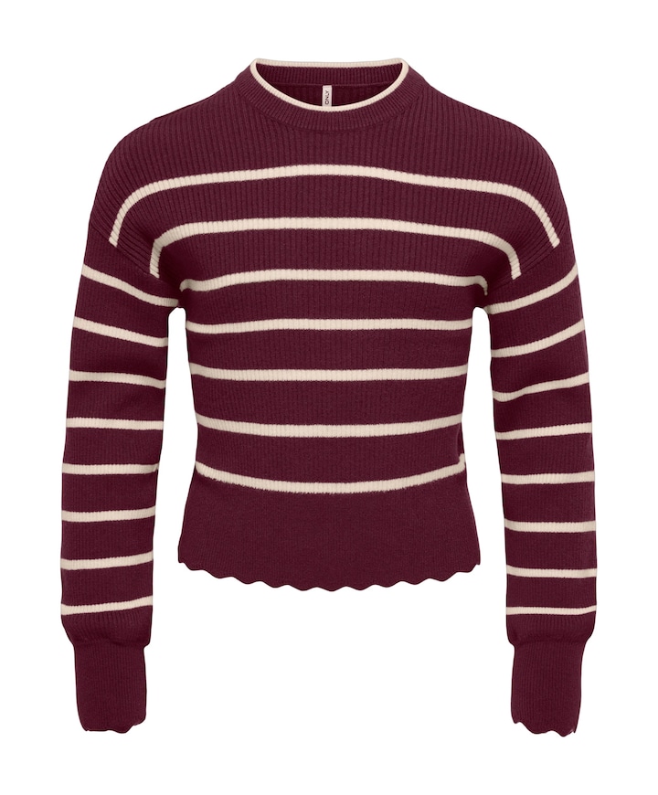 Meisjes trui bordeaux