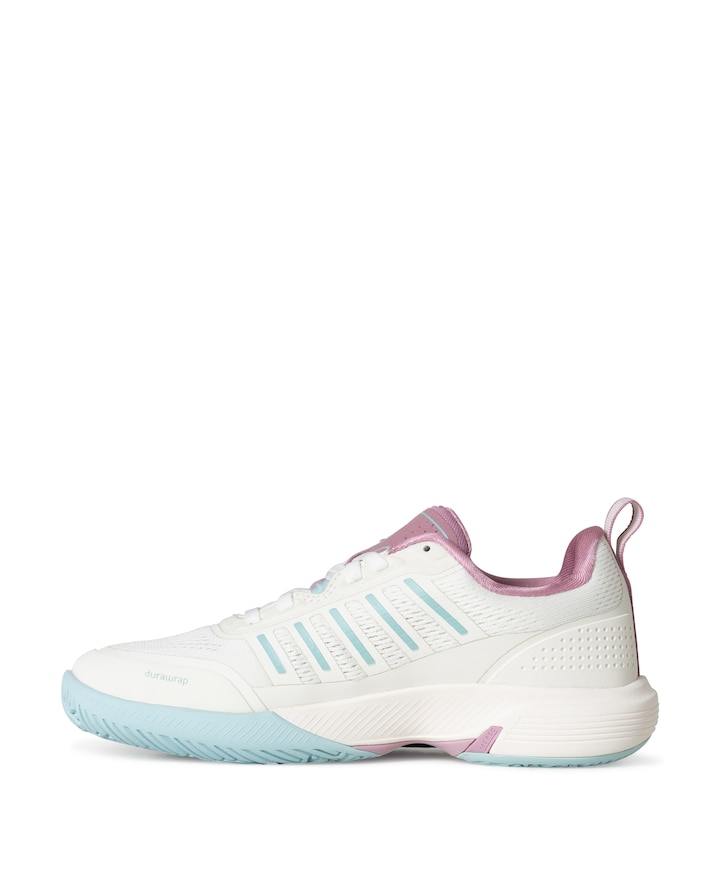 KS TFW ULTRA COURT PADEL-WHT/LILAS/PASTELTURQUOISE tennisschoenen wit