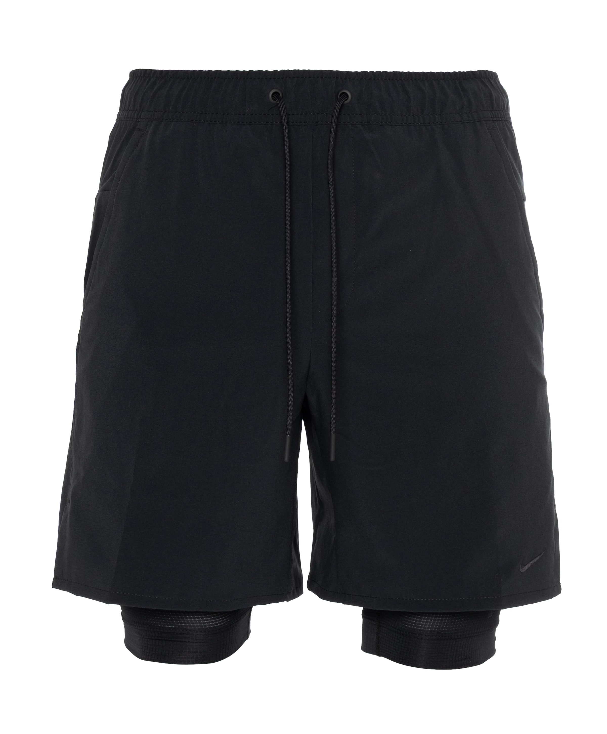 Nike Dri-fit Unlimited Men's 7i 2-i heren shorts zwart