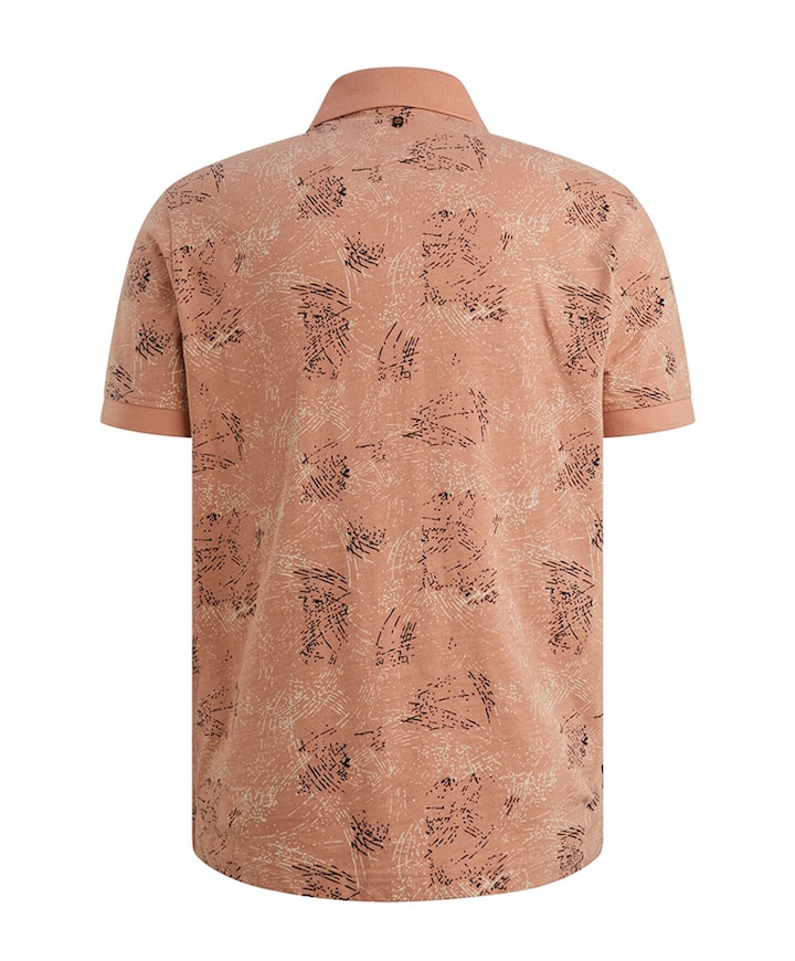 Heren polo roze