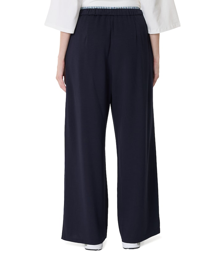 2-Wells pantalon dames broek blauw