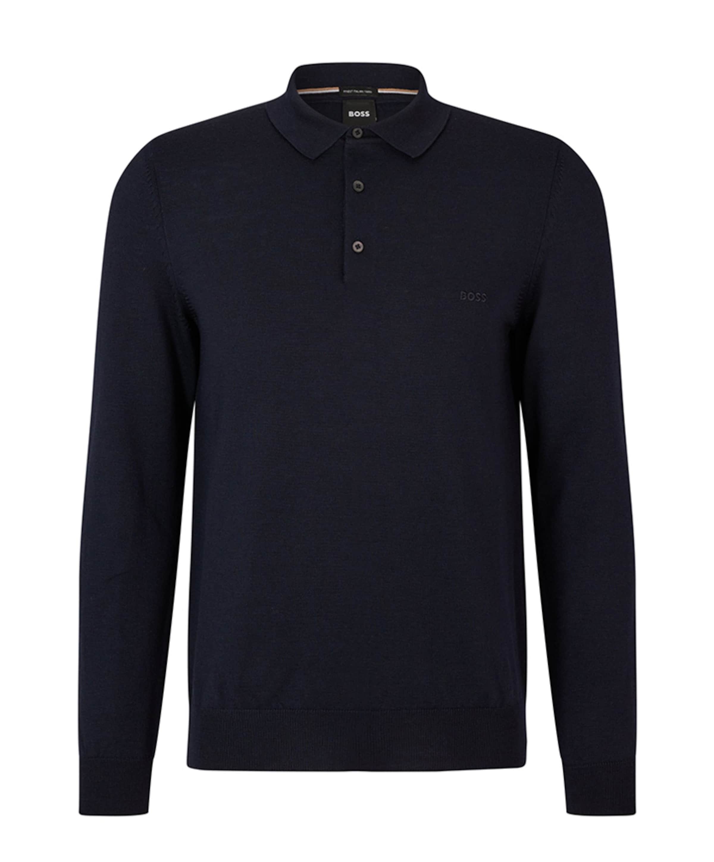 Heren polo blauw