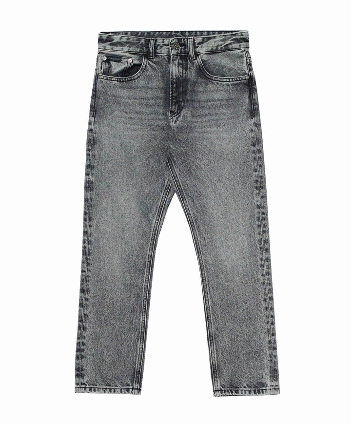 DAD WASHED MODERN GREY RGD jeans grijs