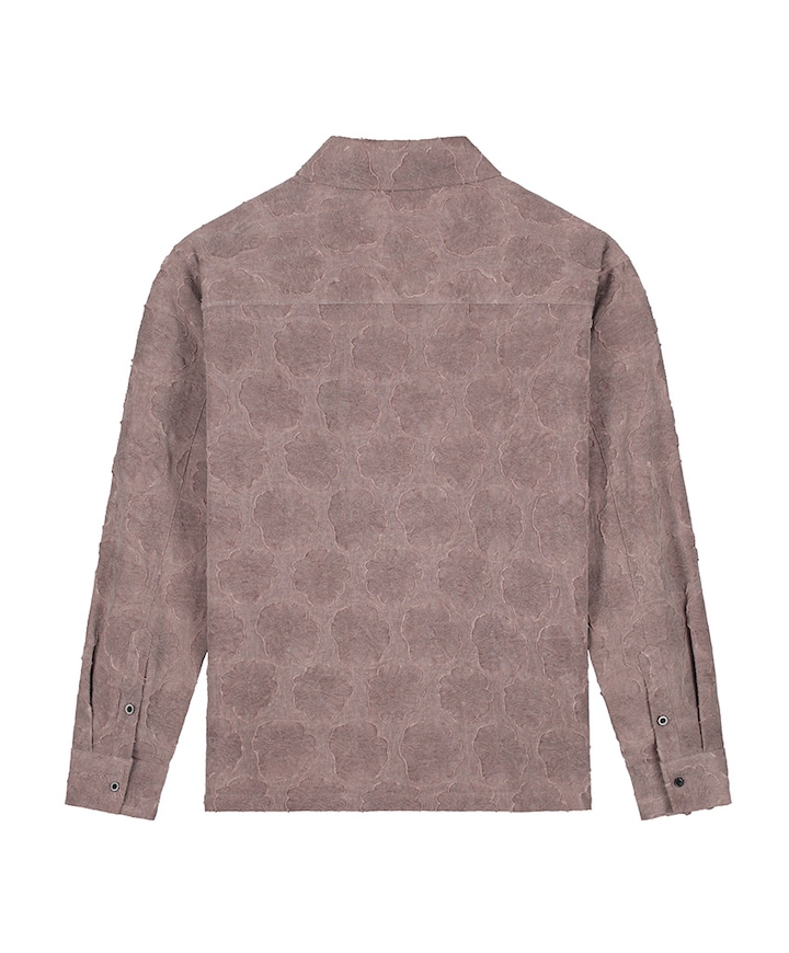 Heren overshirt bordeaux