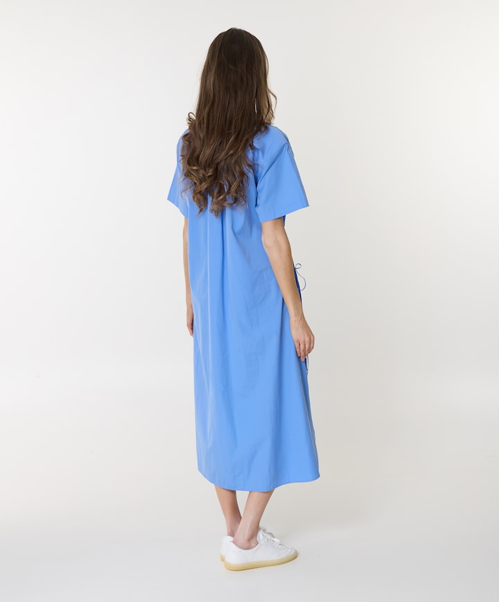 Dames jurk blauw