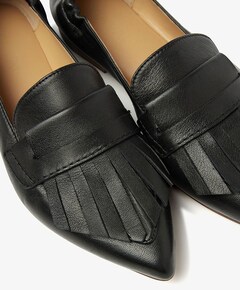 Lola Oakley dames loafers zwart