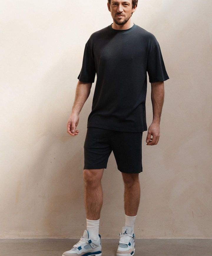 Heren T-shirt grijs