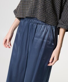 Doorty Shiny broek blauw