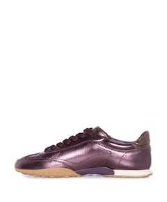BRIDGE METALLICS dames sneakers bordeaux