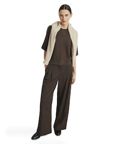 MSCHHenrika HW Pants dames broek bruin