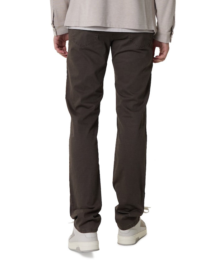5-Pocket Modern Fit broek bruin