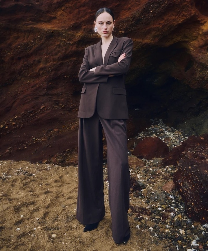 CMTailor-pants dames broek bruin