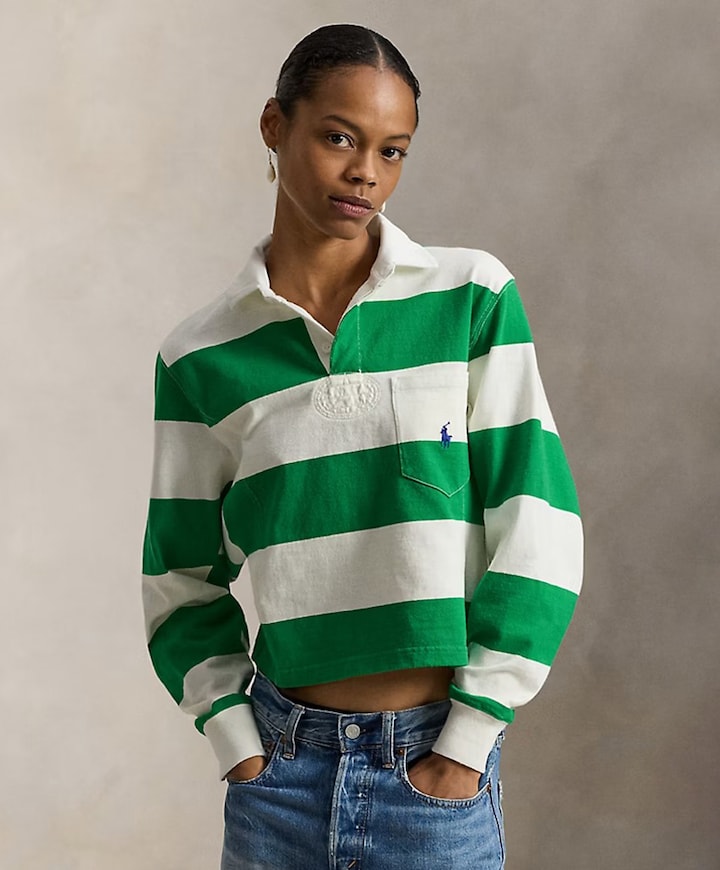 Dames polo groen
