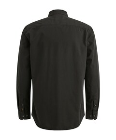 Heren overhemd lange mouw zwart