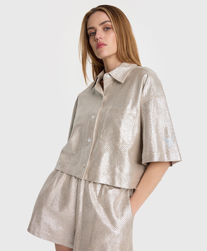 Blouse goud
