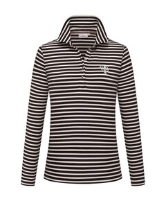 Dames polo bruin