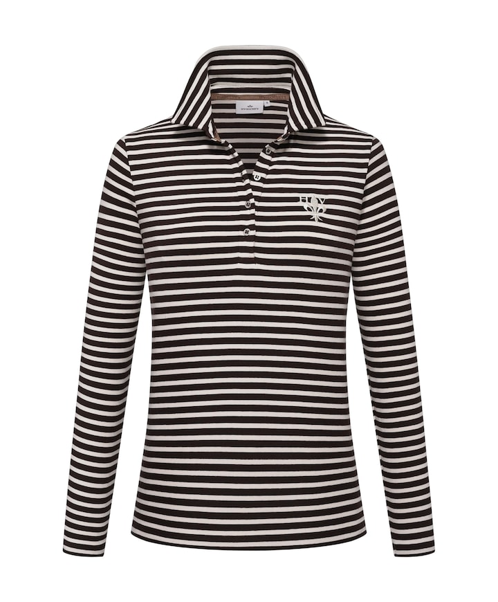 Dames polo bruin