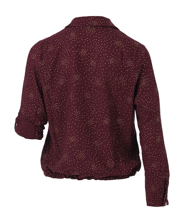 Dames blouse bordeaux