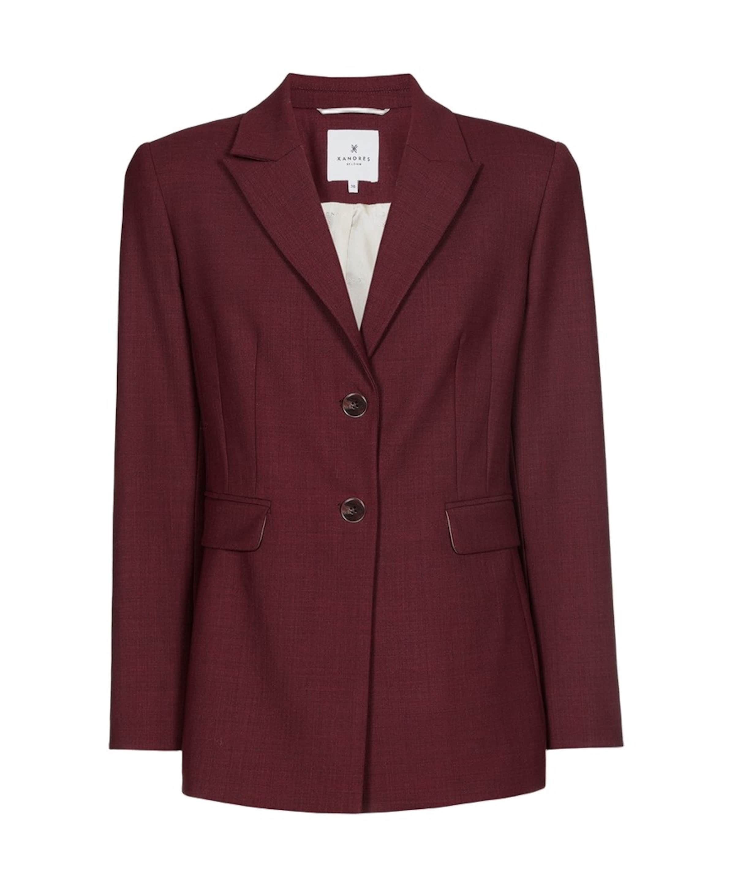 Dames blazer bordeaux