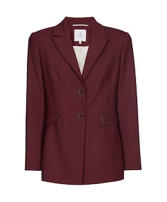 Dames blazer bordeaux