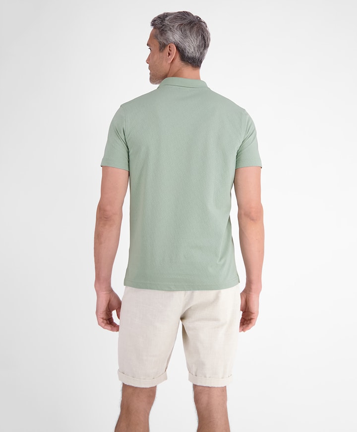 Heren polo groen