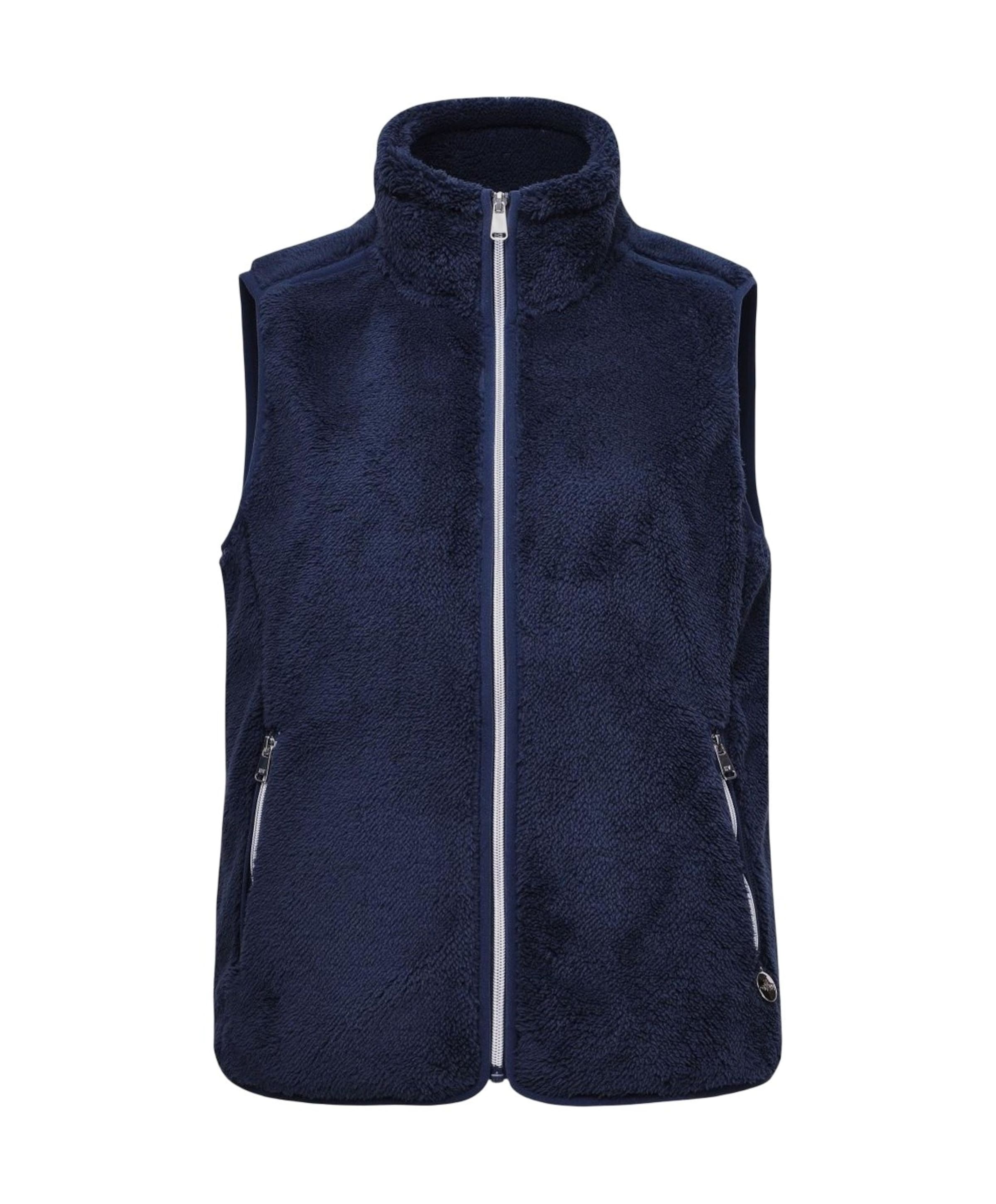 Dames gilet blauw