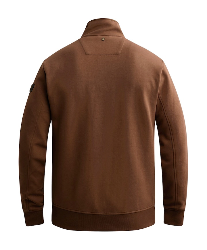 Heren vest bruin