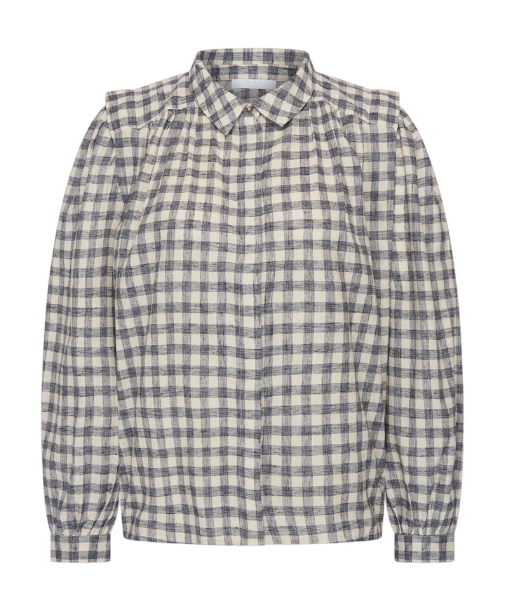 Dames blouse grijs