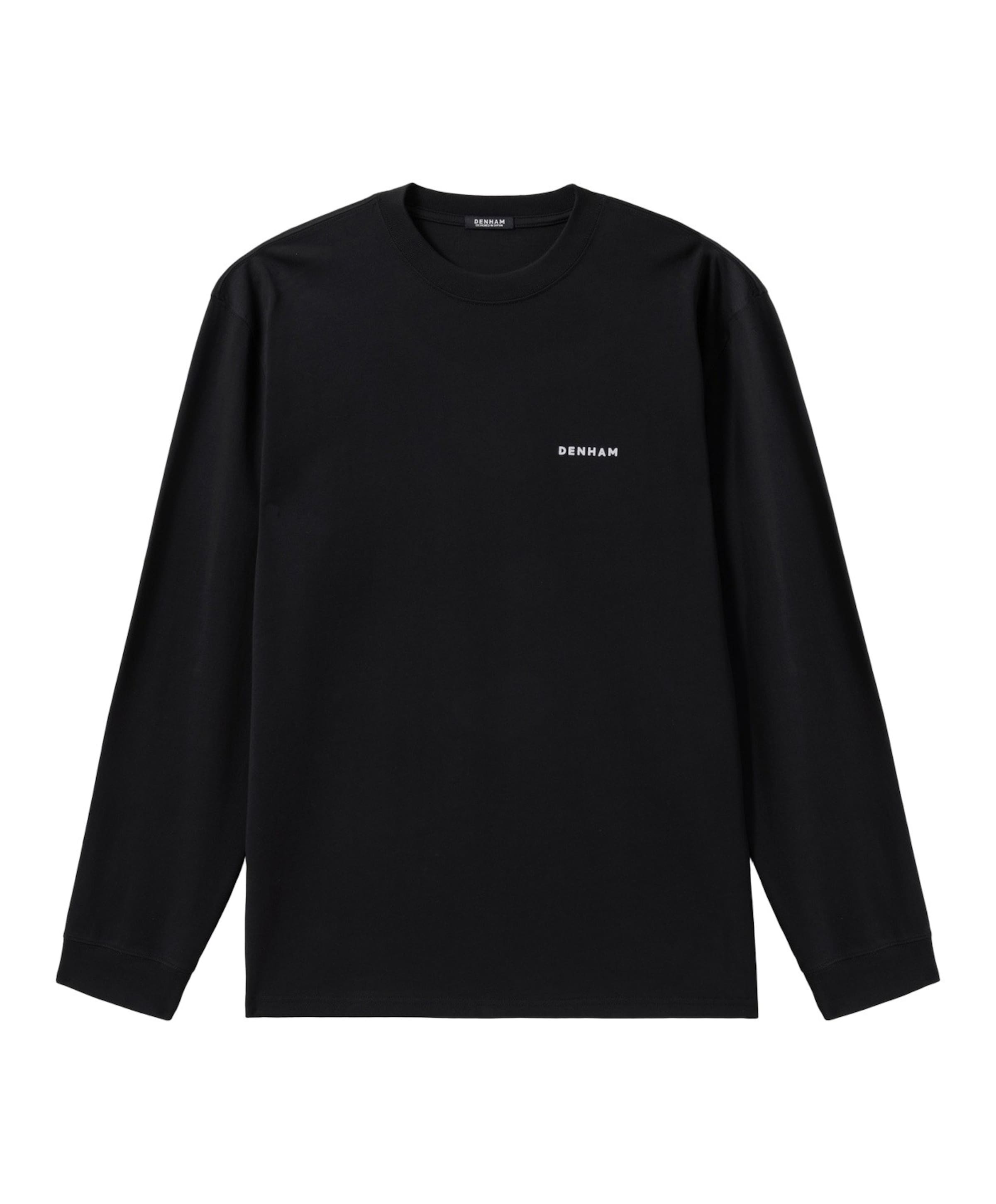 Heren longsleeve zwart