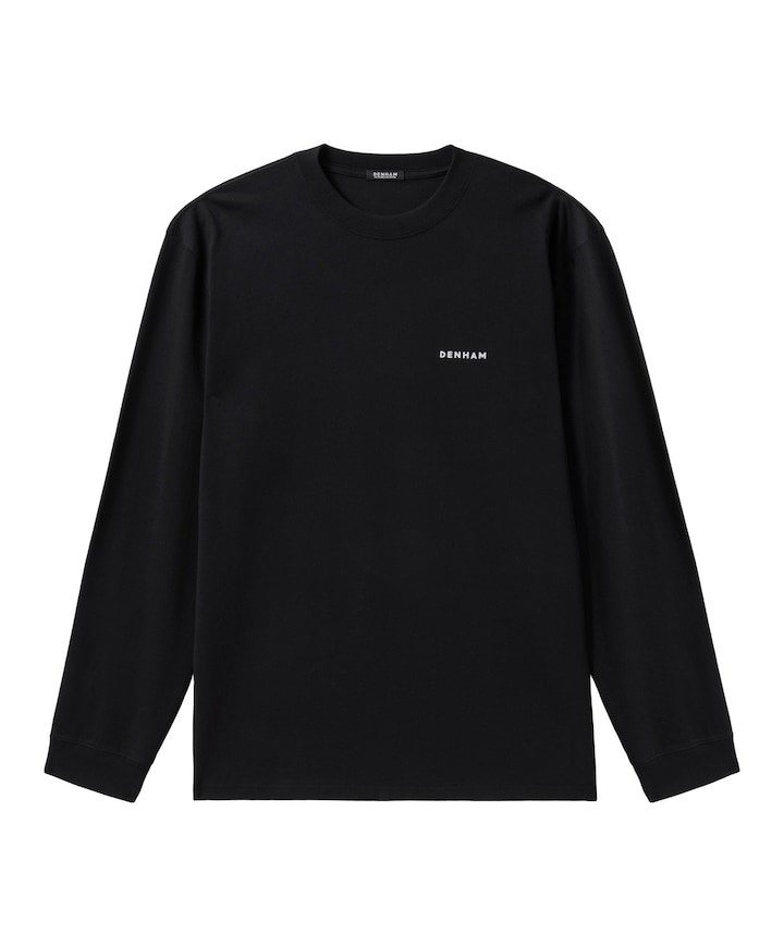 Heren longsleeve zwart