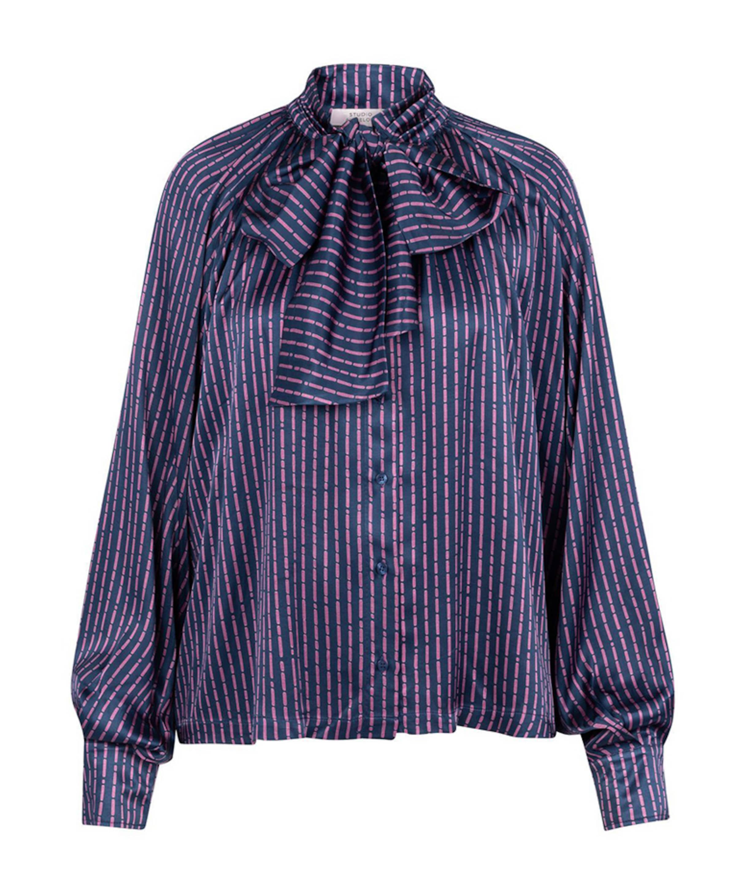 Dames blouse blauw