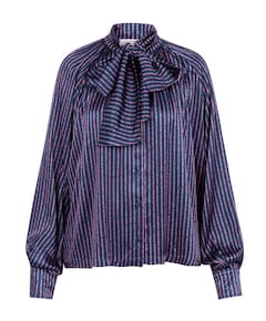 Dames blouse blauw