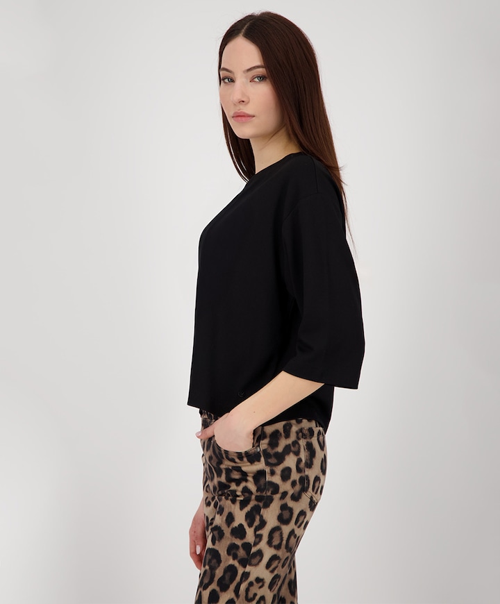 Dames longsleeve zwart