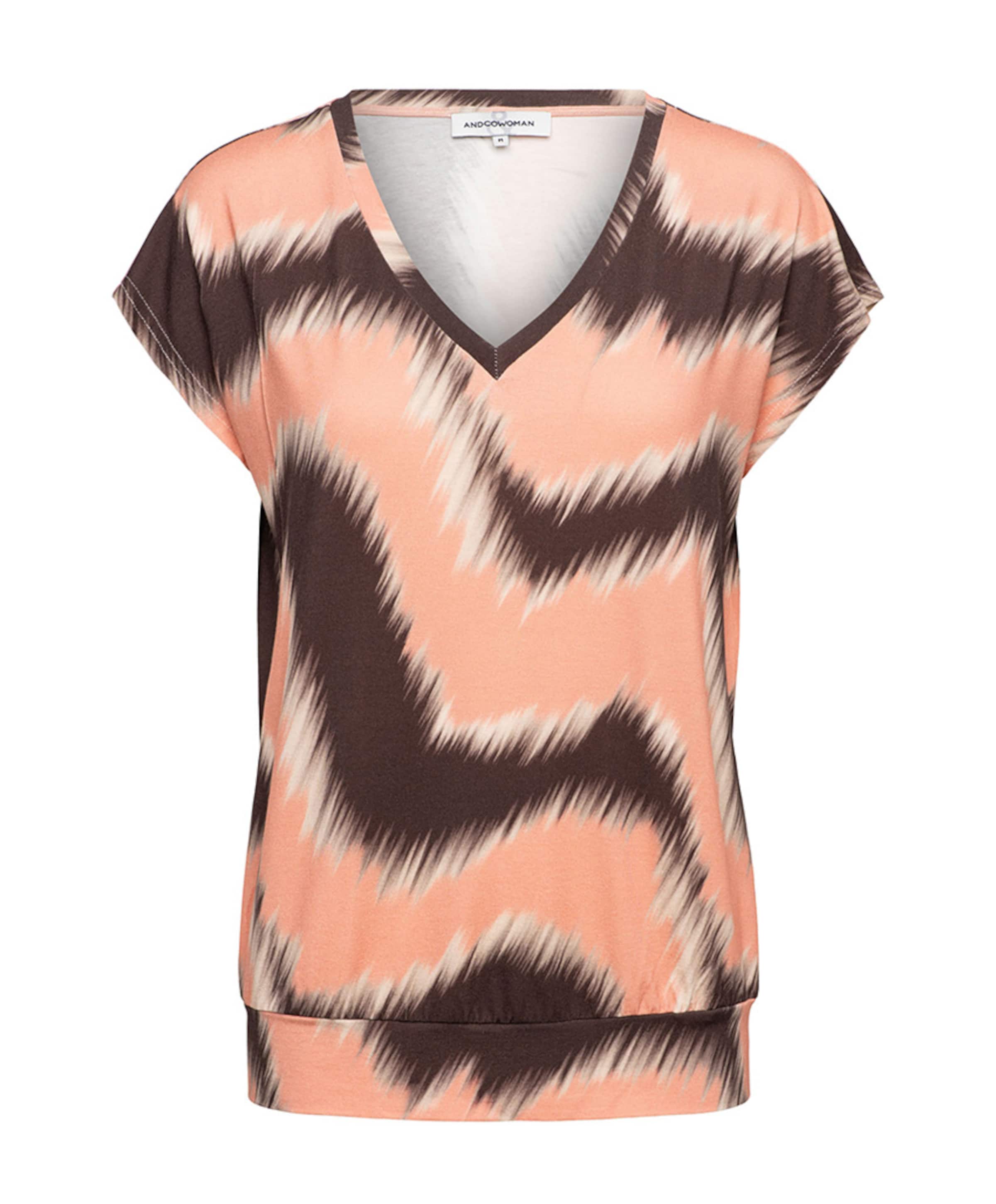 Dames T-shirt multicolor
