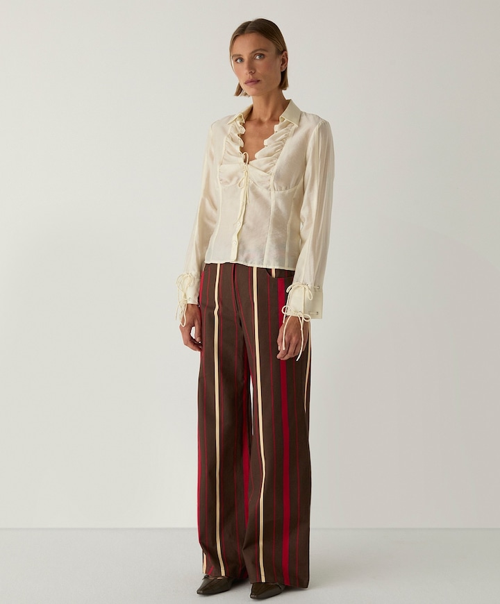 Dames blouse ecru