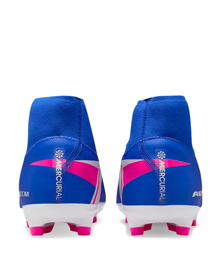 Zm Superfly 10 Acad Fg/mg heren voetbalschoenen blauw
