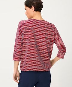 Dames longsleeve rood