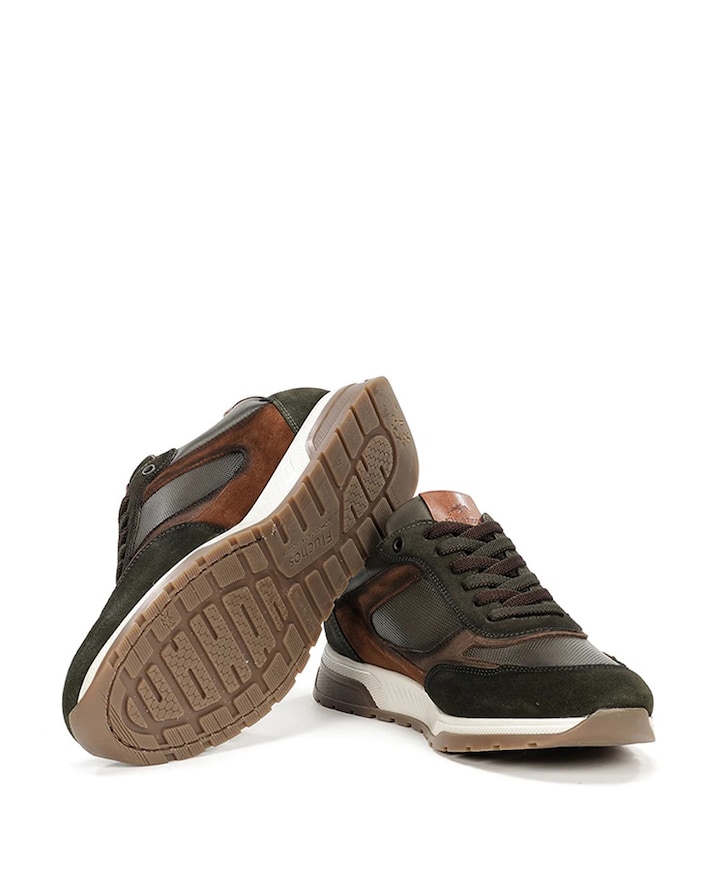 heren sneakers groen