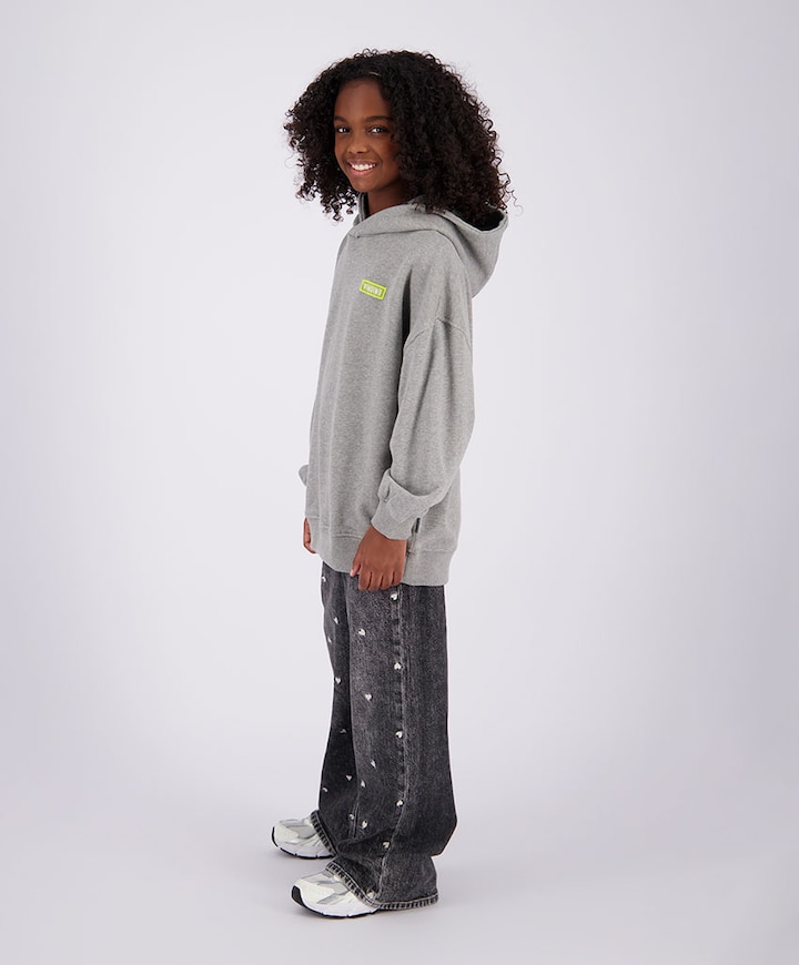 Meisjes sweater grijs
